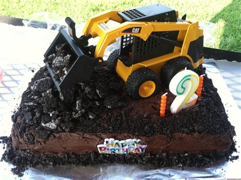 skid steer birthday cake|Skid Steer Birthday Cake for Dump Truck Party .